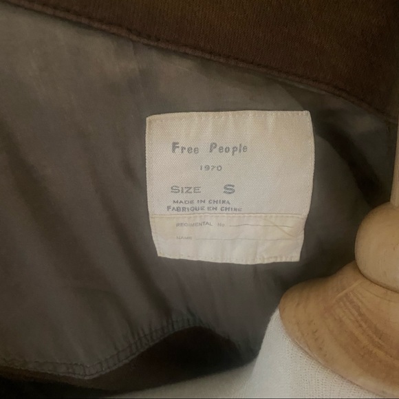 Free People Utility Jacket S - Picture 6 of 7